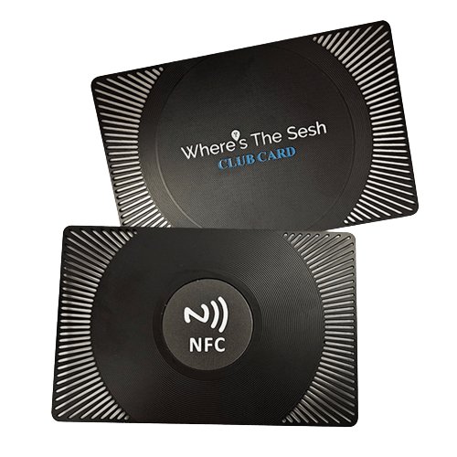 metal nfc business card
