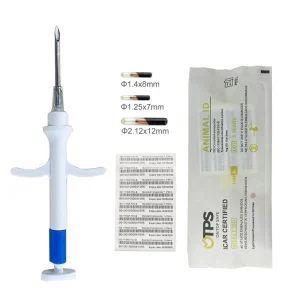 RFID FDX Animal Microchip Needle Syringes