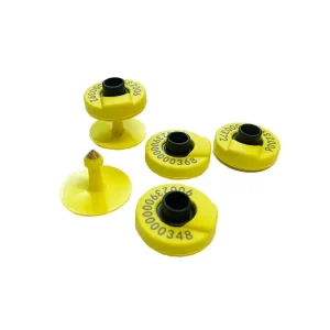 RFID EM4305 134.2kHz Waterproof Plastic Electronic Ear Tag for Cattle & Pigs Animal Identification
